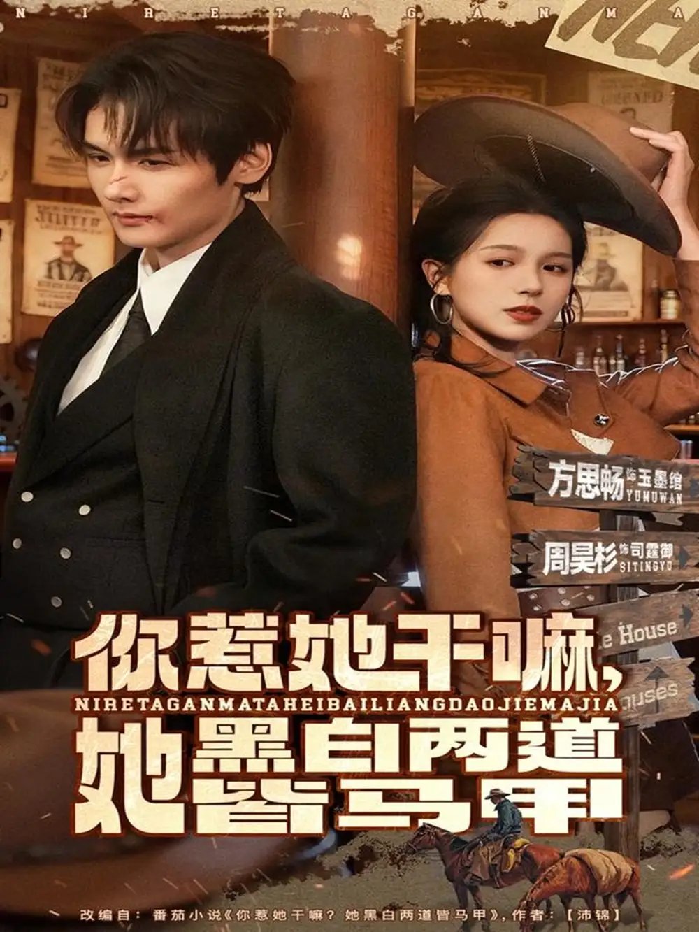 你惹她干嘛，她黑白两道皆马甲第56集